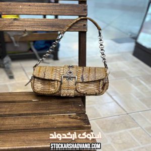 مجلسی چرم طبیعی دسته کوتاه برند clan